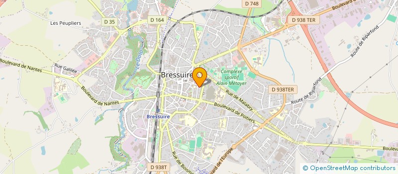 localisation de l'entreprise MONSIEUR NABIL MEZIANI  BRESSUIRE