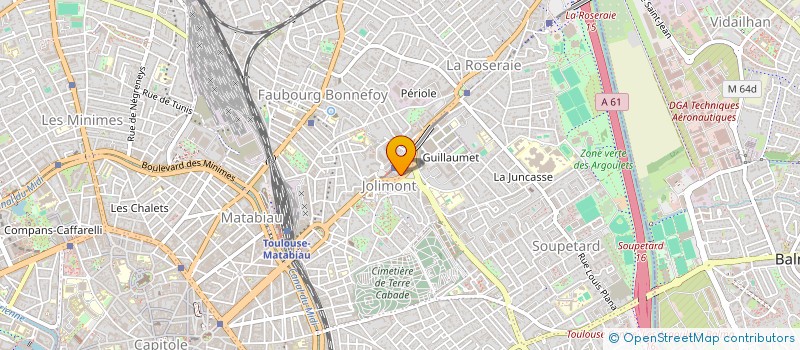 localisation de l'entreprise MONSIEUR NABIL MHANDI à TOULOUSE