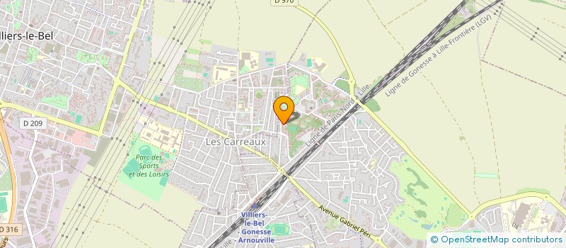 localisation de l'entreprise MONSIEUR NABIL MISSAOUI à GONESSE