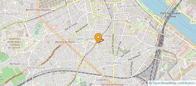 localisation de l'entreprise MONSIEUR NABIL MIZOURI  BORDEAUX