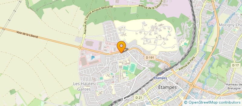 localisation de l'entreprise MONSIEUR NABIL MOHCINI  ETAMPES