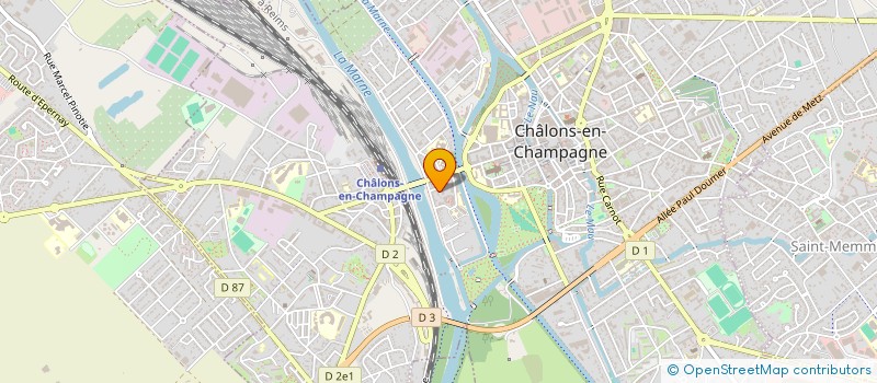 localisation de l'entreprise MONSIEUR NABIL MOKADDEM  CHALONS-EN-CHAMPAGNE