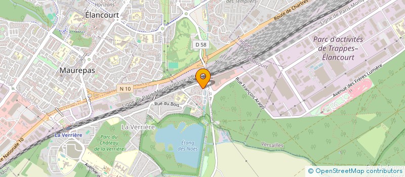 localisation de l'entreprise MONSIEUR NABIL MOKRANE  LA VERRIERE