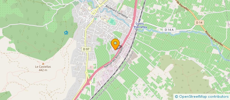 localisation de l'entreprise MONSIEUR NABIL MOUMEN  CUERS