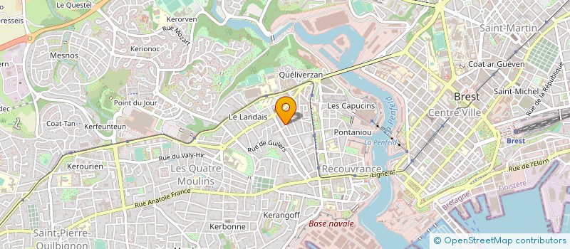 localisation de l'entreprise MONSIEUR NABIL MTITOU à BREST