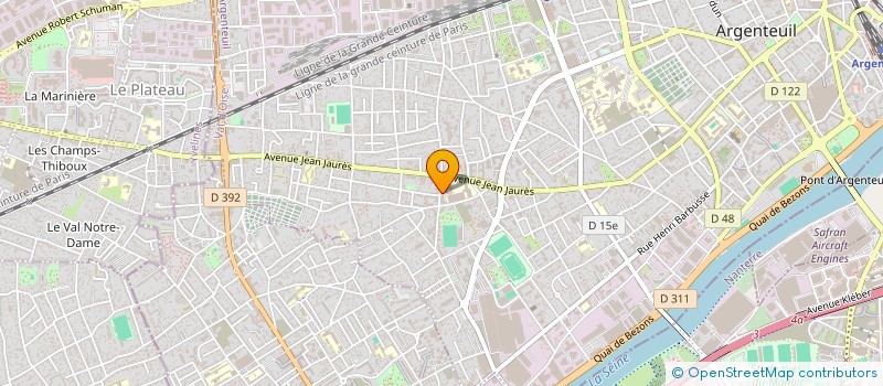 localisation de l'entreprise MONSIEUR NABIL NAFA  NANTERRE