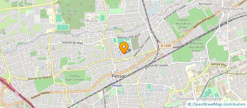 localisation de l'entreprise MONSIEUR NABIL NAFOURI  PESSAC