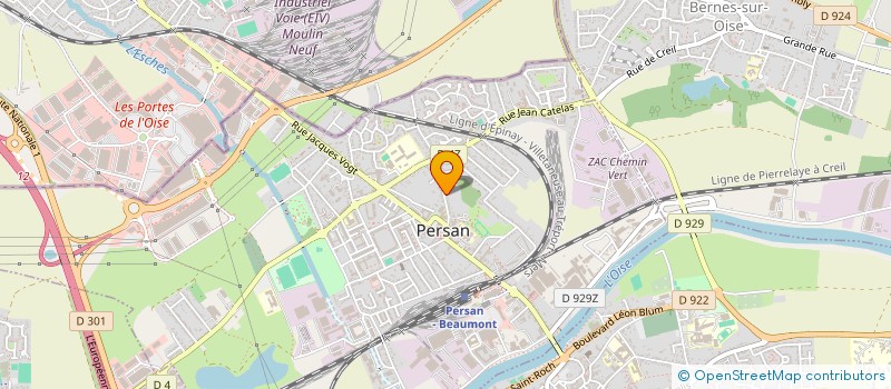 localisation de l'entreprise MONSIEUR NABIL NAIT ABDESSELAM  PERSAN