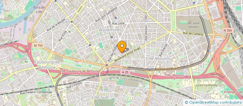 localisation de l'entreprise MONSIEUR NABIL NASRI  LILLE