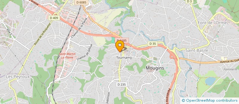 localisation de l'entreprise MONSIEUR NABIL NEDJAR à MOUGINS