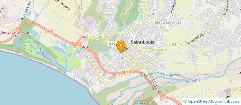 localisation de l'entreprise MONSIEUR NABIL OMARJEE à SAINT-LOUIS