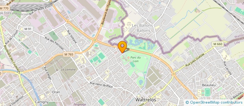 localisation de l'entreprise MONSIEUR NABIL OUBERRY à WATTRELOS