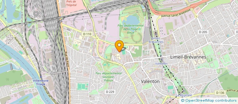 localisation de l'entreprise MONSIEUR NABIL OUBERZOU à VALENTON