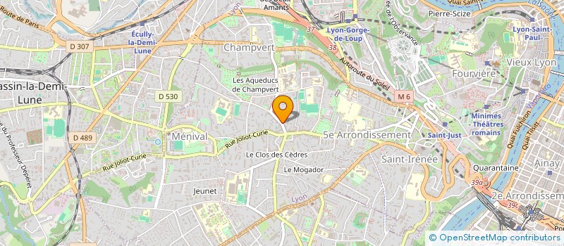 localisation de l'entreprise MONSIEUR NABIL OUINA à LYON