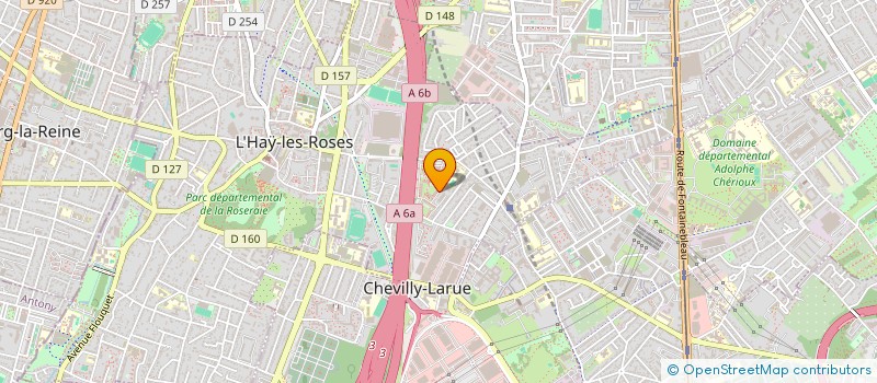 localisation de l'entreprise MONSIEUR NABIL RAHMOUNI  L'HAY-LES-ROSES