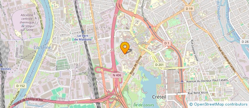 localisation de l'entreprise MONSIEUR NABIL REBAI  CRETEIL