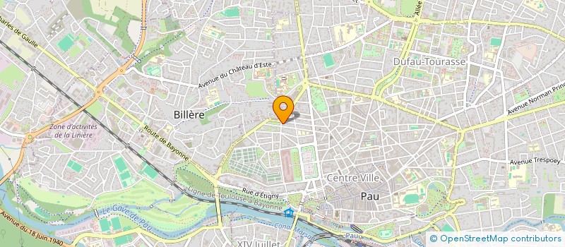localisation de l'entreprise MONSIEUR NABIL RHIOUI à PAU