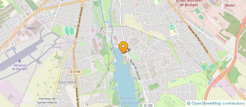 localisation de l'entreprise MONSIEUR NABIL SANHAJI  BOURGES