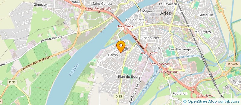 localisation de l'entreprise MONSIEUR NABIL SARAH  ARLES