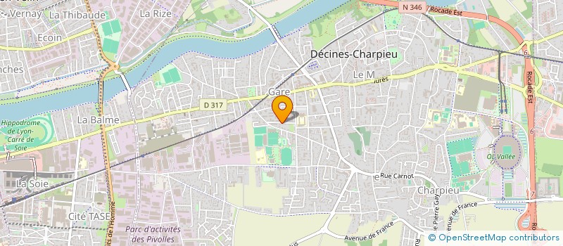 localisation de l'entreprise MONSIEUR NABIL SATOURI  DECINES-CHARPIEU