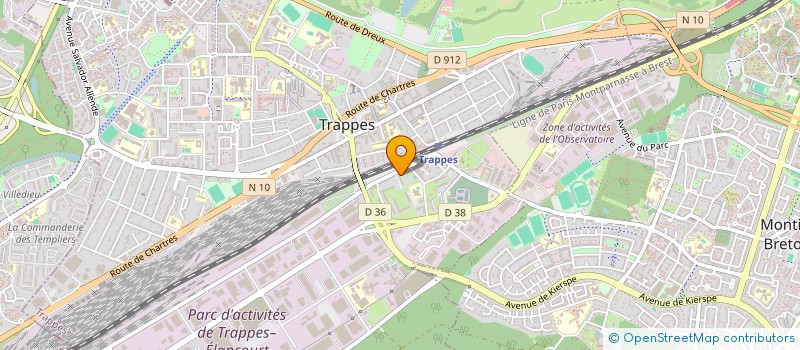 localisation de l'entreprise MONSIEUR NABIL SCONI  TRAPPES