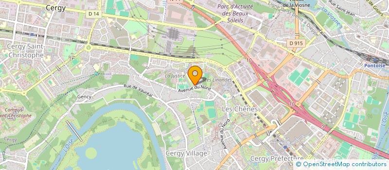 localisation de l'entreprise MONSIEUR NABIL SEDDIKI  CERGY