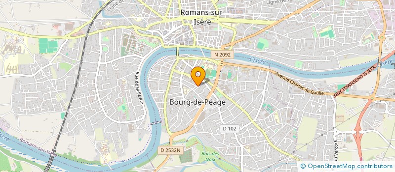 localisation de l'entreprise MONSIEUR NABIL SEKFALI à BOURG-DE-PEAGE