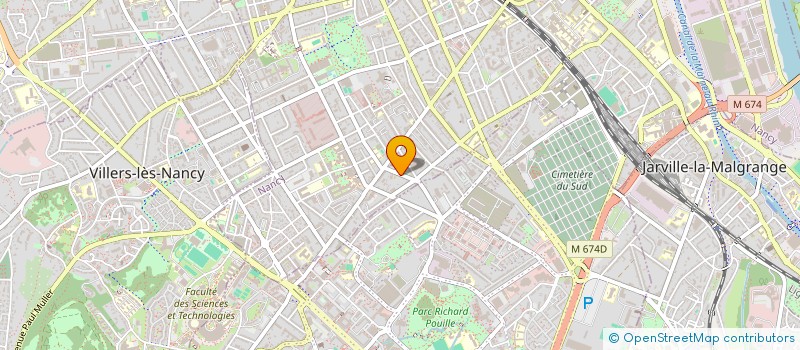 localisation de l'entreprise MONSIEUR NABIL SHILI  NANCY