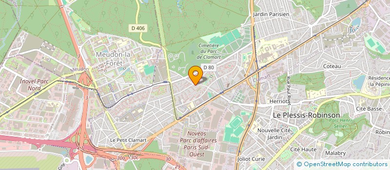 localisation de l'entreprise MONSIEUR NABIL TABTI à CLAMART
