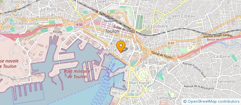 localisation de l'entreprise MONSIEUR NABIL TARCHOUNE  TOULON