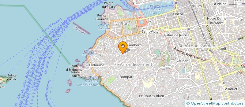 localisation de l'entreprise MONSIEUR NABIL THOURI  MARSEILLE