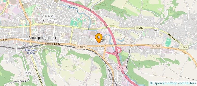 localisation de l'entreprise MONSIEUR NABIL TOUNSI  BOURGOIN-JALLIEU