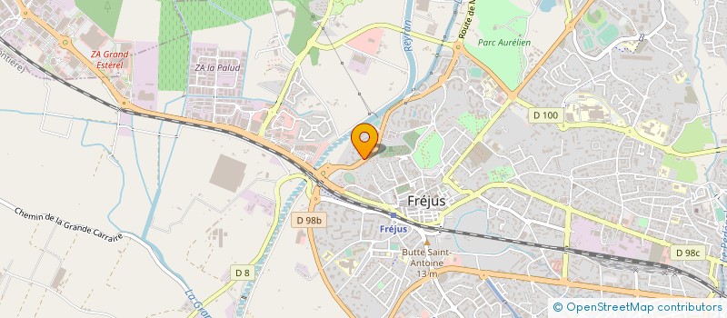 localisation de l'entreprise MONSIEUR NABIL ZAHIR à FREJUS