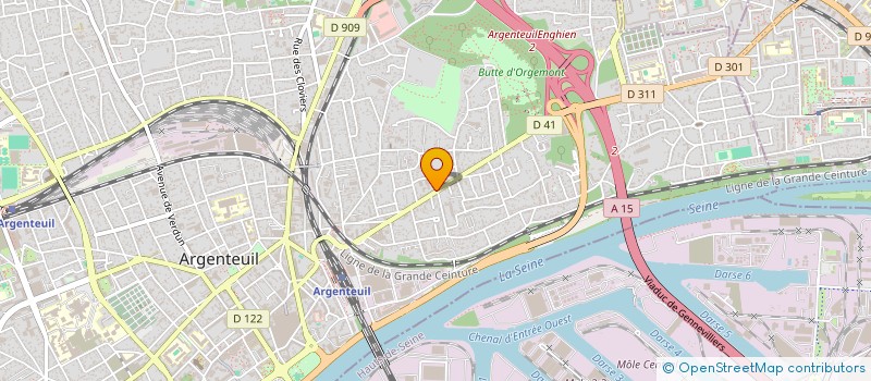 localisation de l'entreprise MONSIEUR NABIL ZAIDI  ARGENTEUIL