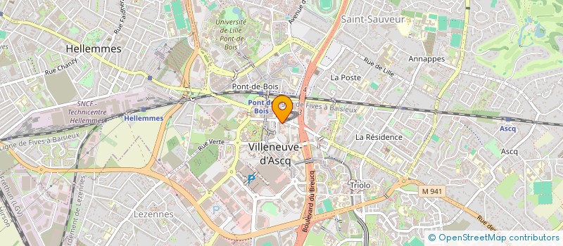 localisation de l'entreprise MONSIEUR NABIL ZAMOUM  VILLENEUVE-D'ASCQ