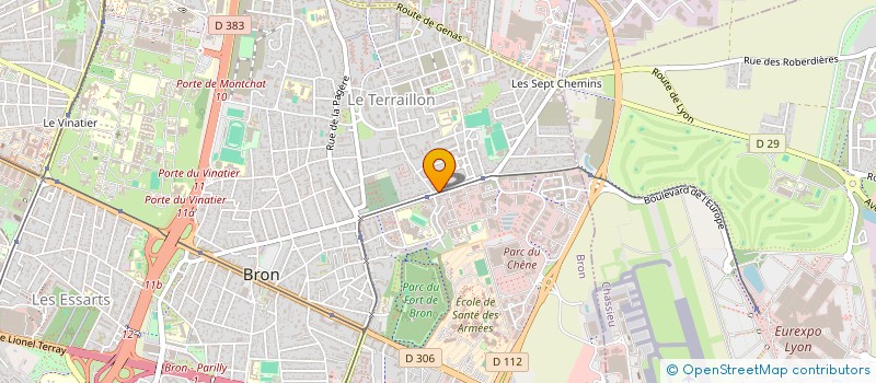 localisation de l'entreprise MONSIEUR NABIL ZAOUI  BRON