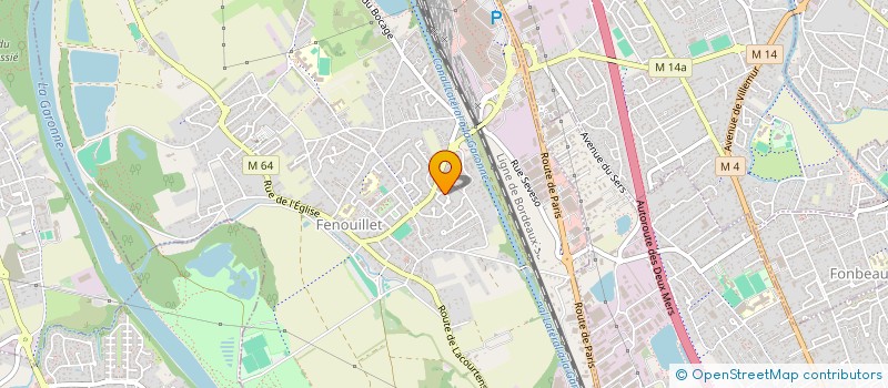 localisation de l'entreprise MONSIEUR NABIL ZELLAL  FENOUILLET