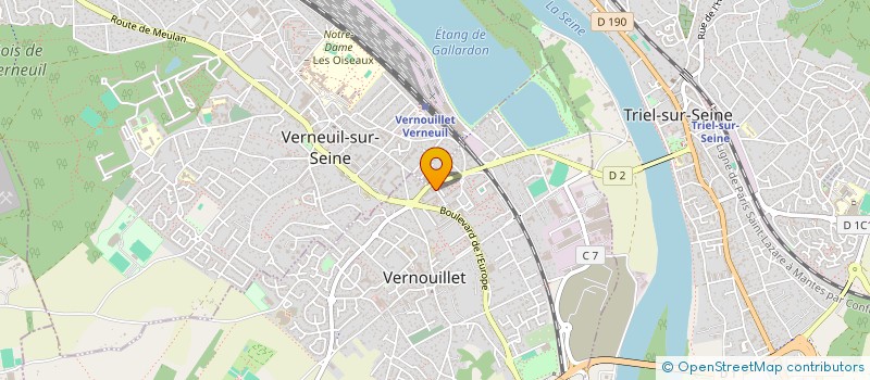 localisation de l'entreprise MONSIEUR NABIL ZERAOULIA à VERNOUILLET