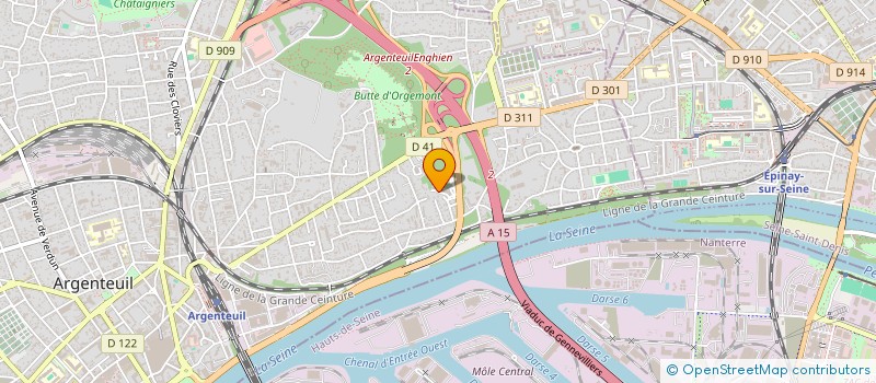 localisation de l'entreprise MONSIEUR NABIL ZIR  ARGENTEUIL