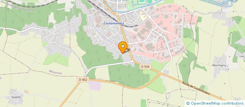 localisation de l'entreprise MONSIEUR NABIL ZITOUNI  COULOMMIERS