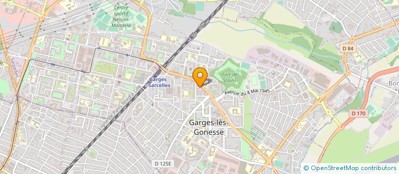 localisation de l'entreprise MONSIEUR NABIL ZORGATI  GARGES LES GONESSE