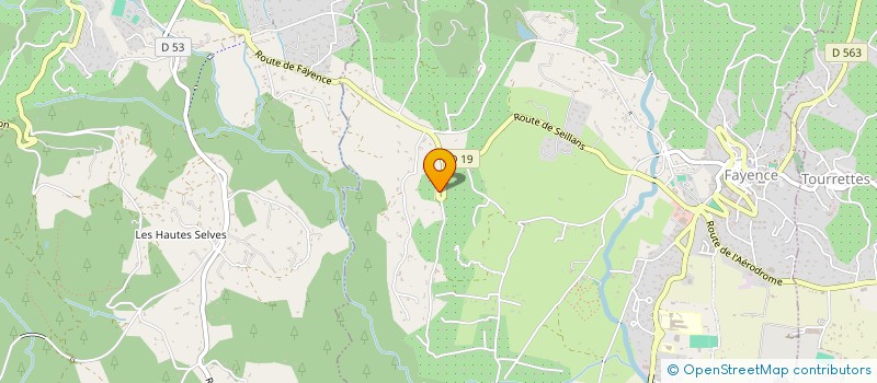 localisation de l'entreprise MONSIEUR NABIL ZROUGA  FAYENCE