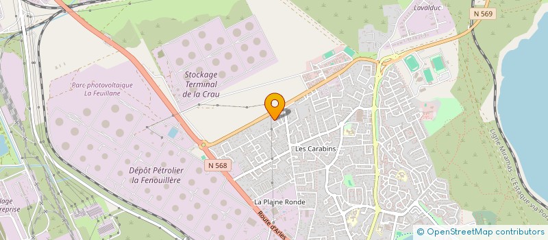 localisation de l'entreprise MONSIEUR NABILE AMRAOUI  FOS-SUR-MER