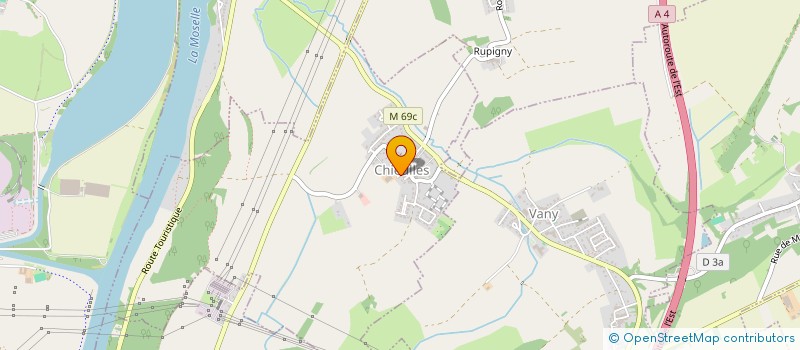 localisation de l'entreprise MONSIEUR NABILE BOUANANE  CHIEULLES