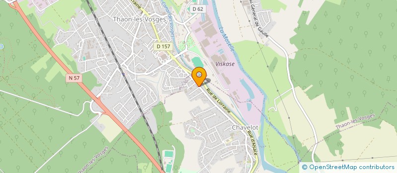 localisation de l'entreprise MONSIEUR NABILE BRIKAT  CHAVELOT