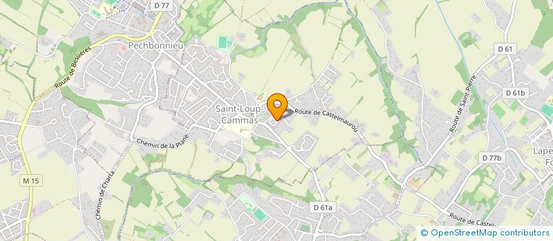 localisation de l'entreprise MONSIEUR NABILE EL MANSOURI  PECHBONNIEU