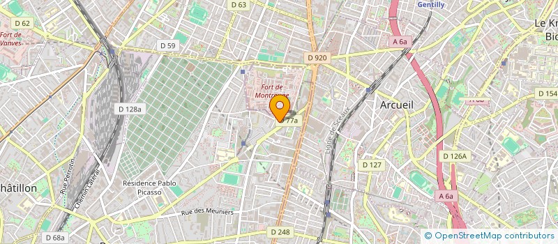 localisation de l'entreprise MONSIEUR NABILE KHATTAR à BAGNEUX
