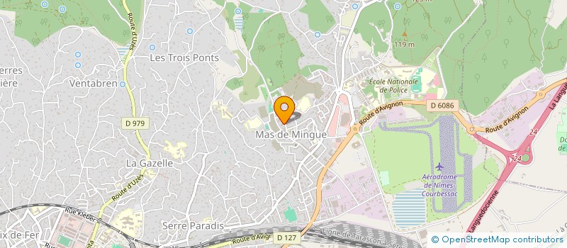 localisation de l'entreprise MONSIEUR NABIN KADDOURI  NIMES