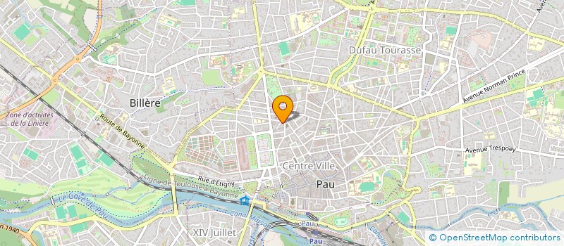 localisation de l'entreprise MONSIEUR NABIRI NDIDI  PAU