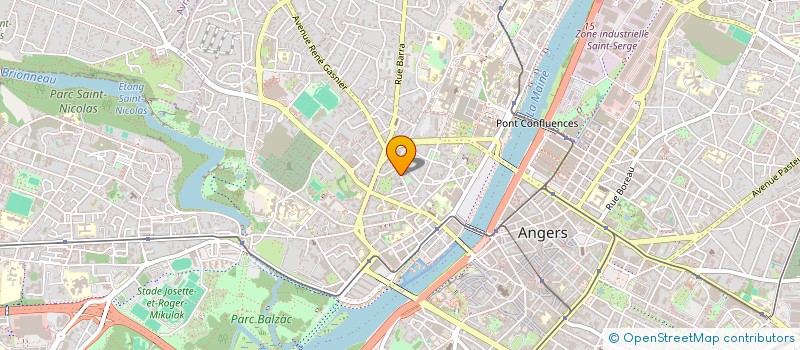 localisation de l'entreprise MONSIEUR NABIULLAH MAIKHIL  ANGERS